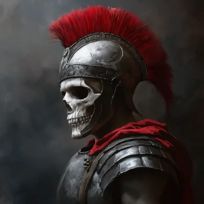 Spartan Warrior Skull