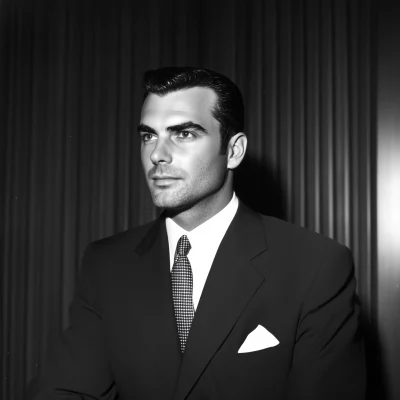 Vintage Businessman Photograph