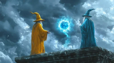 Old Wizards on Tower