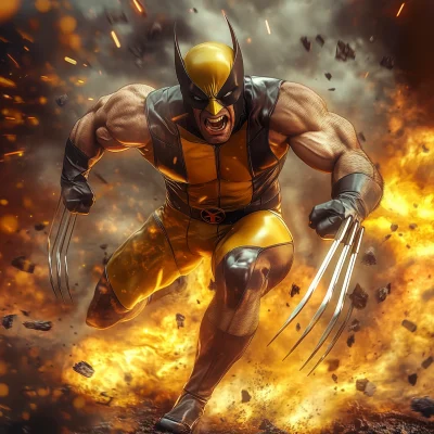 Wolverine in Action