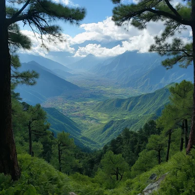 View from the Himalayan Heights