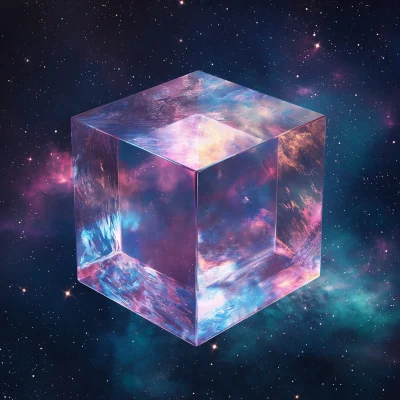 Crystalline Tesseract in Space