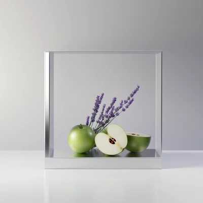 Silver Cube Arrangement