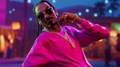 Snoop Dog Dancing in Fortnite