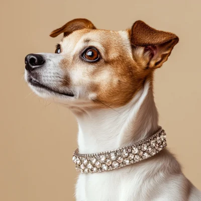 Bejeweled Dog Collar