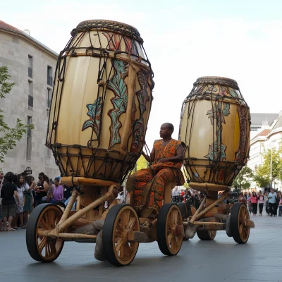 Mobile Drum Musicians