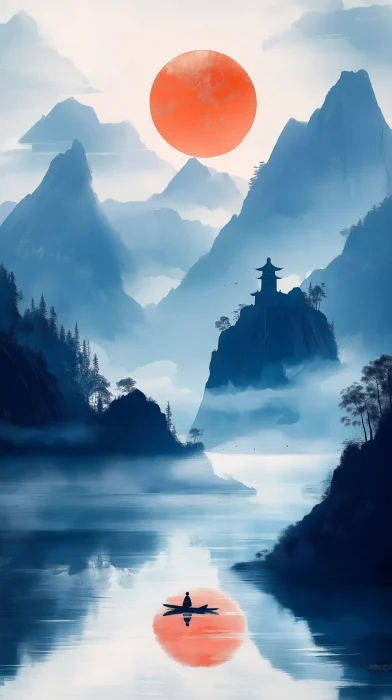 Ancient Mountain Serenity