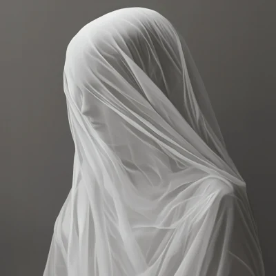 Veiled Figure in Minimalism