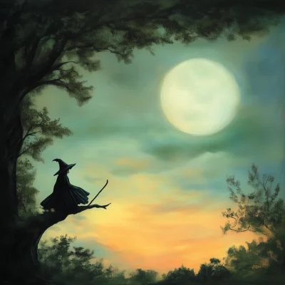 Witch and the Moon