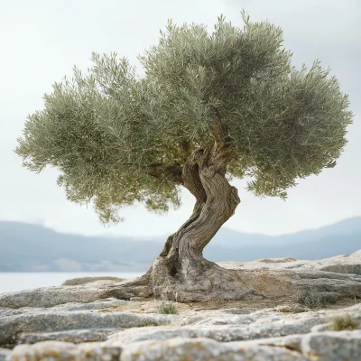 Olive Tree Detail