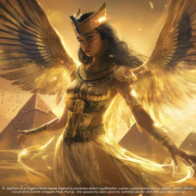 Egyptian Superheroine