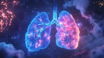 Glowing Lungs Visualization