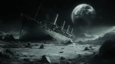 Titanic on the Moon