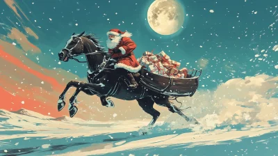 Santa Claus Winter Ride