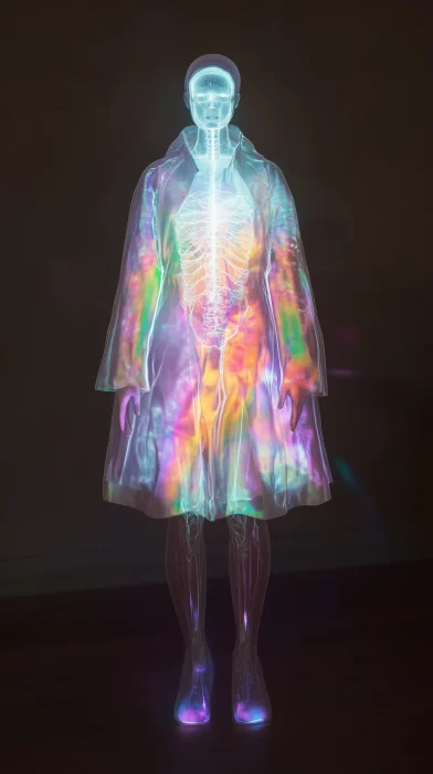 Ethereal Glass Woman