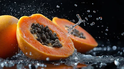 Splashing Papayas