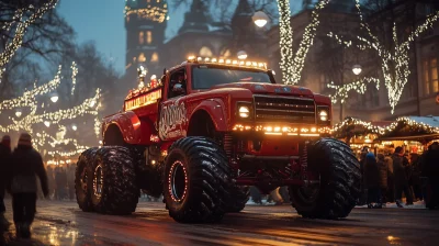 Berlin Monster Truck Christmas Market