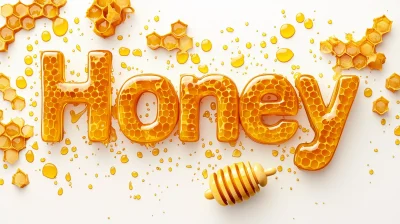 Honey Splash Letters