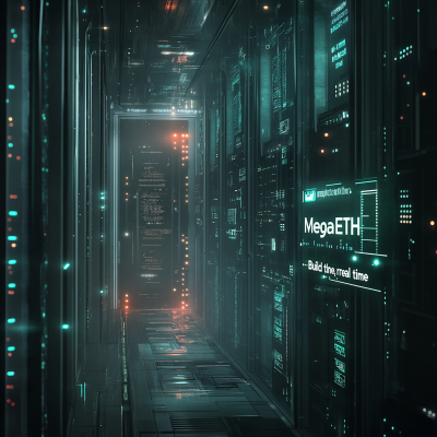 Futuristic Crypto Supercomputer