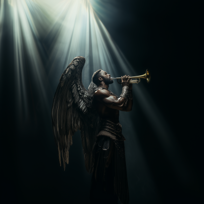 Majestic Angelic Figure
