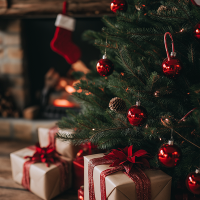 Cozy Christmas Tree