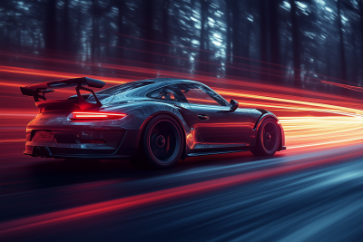 Ghostly Light Trails