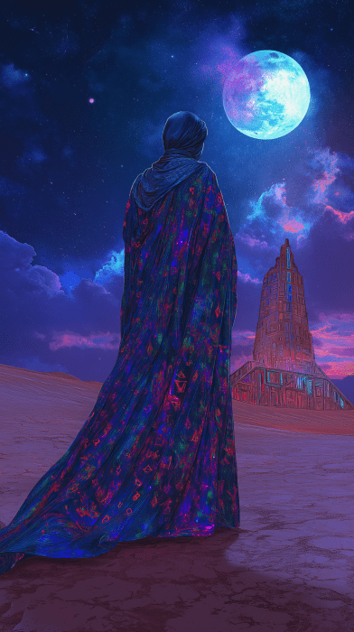 Sufi Mystic in the Desert