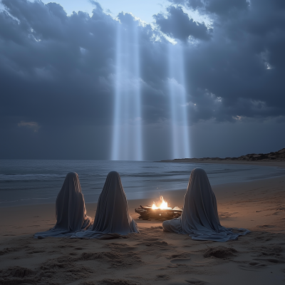 Women at the Beach