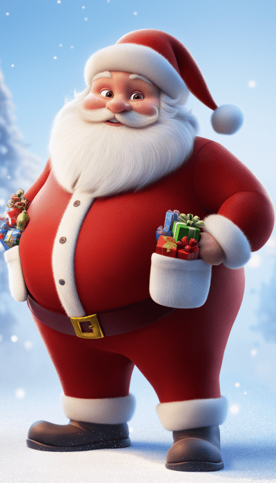 Jovial Santa Claus