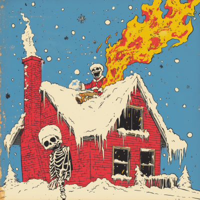 Santa’s Fiery Christmas