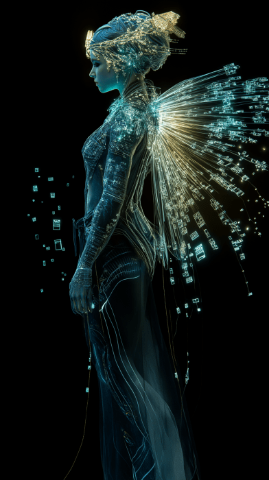Futuristic Princess Virginia Woolf