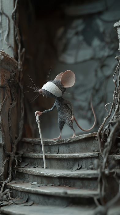 Blindfolded Mouse Adventure
