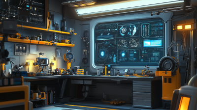 Futuristic Workshop