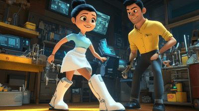 3D Animation Character Style