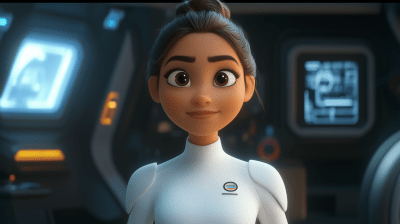 3D Animated Cartoon Character