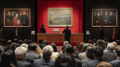 Auction Painting at Sotheby’s