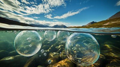 Air Bubbles in Water