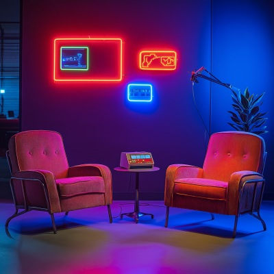 Video Game Talk Show Studio