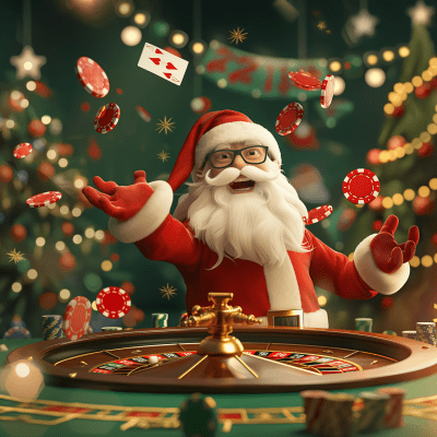 Festive Roulette Scene