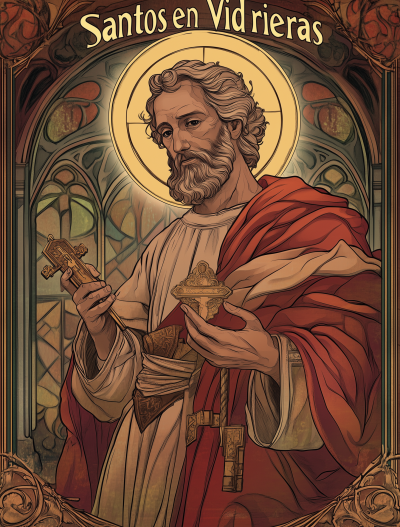 Saint Peter Coloring Book Cover