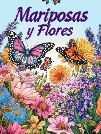 Mariposas y Flores