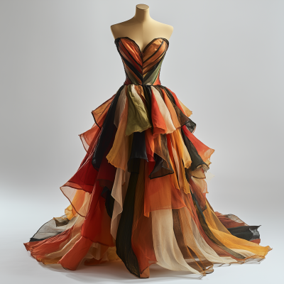 Elegant Summer Gown