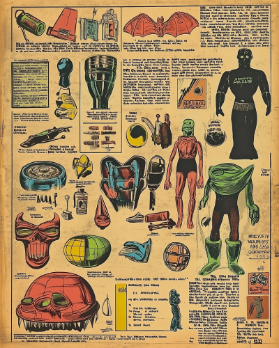 1965 Comic Book Advertisement
