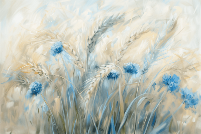 Wheat and Corn Flowers