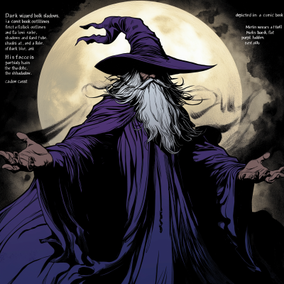 Dark Wizard Merlin