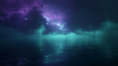 Mysterious Ocean Reflections
