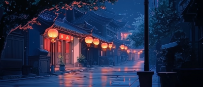 Night Ambiance in Chinese Architecture