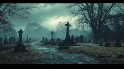 Gloomy Hartwell Cemetery