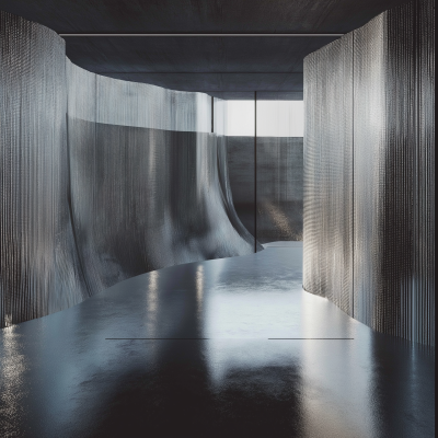 Reflective Glass Maze Museum