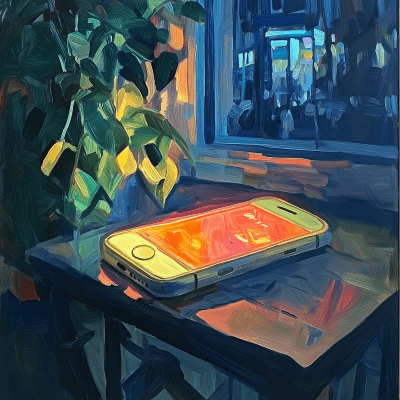 Abstract Phone Notification